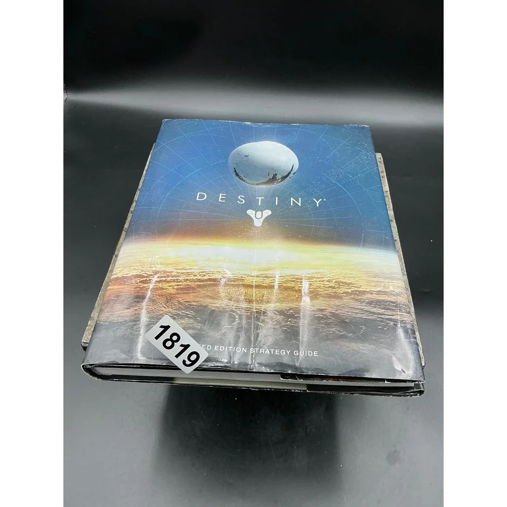 Destiny Limited Edition Strategy Guide Hardcover Book Bungie Art Dust Jacket